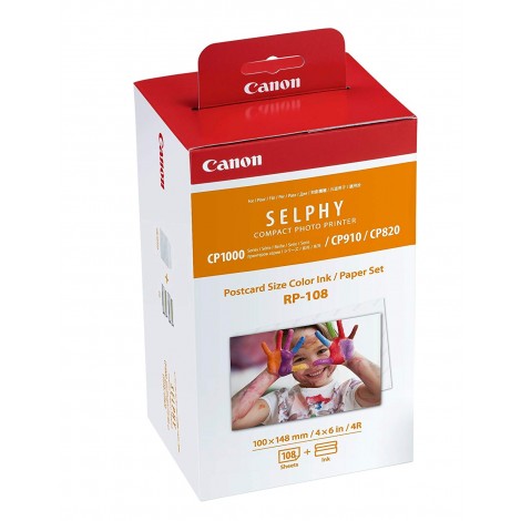 Canon RP 108 Kit - Carta termica A6, 108 fogli - 1pz