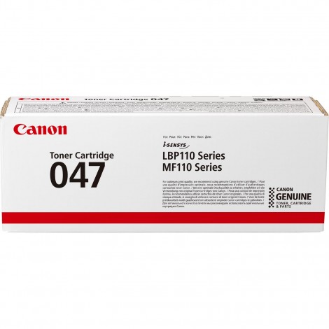 047 toner nero per Canon I-SENSYS LBP 112 (1.600pg) 1pz