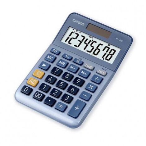 Calcolatrice da tavolo MS-80E, display 8 cifre