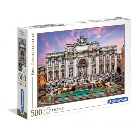 HQ Collection, Fontana di Trevi - puzzle 500pz (dimensioni puzzle 49x36cm)
