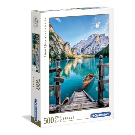 HQ Collection, Lago di Braies - puzzle 500pz (dimensioni puzzle 49x36cm)