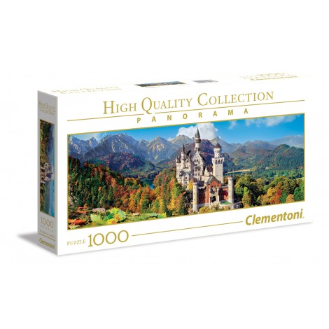 HQ Collection Panorama, Neushwastein - puzzle 1000pz panorama (dimensioni puzzle 98x33cm)