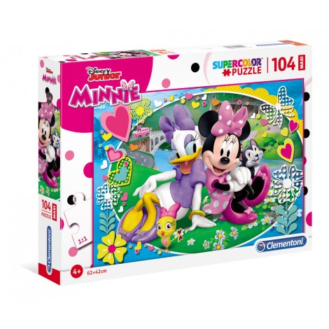 Minnie Happy Helper - puzzle 104pz maxi (dimensioni puzzle 62x42cm)