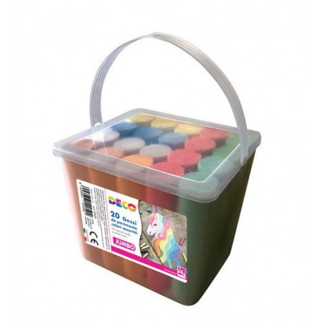 Gessi 20 Jumbo da pavimento colori assortiti