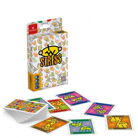 Carte STRESS - Il gioco antistress... Impossibile passare la mano: occorrono velocità, strategia e colpo d`occhio nel sommare i punti, fare 33 ed avvicinarsi alla vittoria!