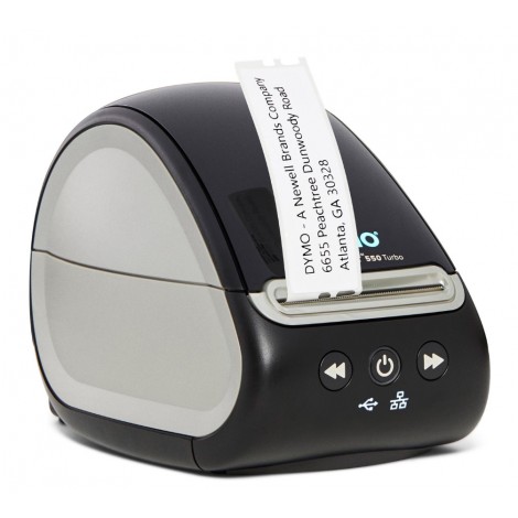 Dymo LABEL WRITER 550 TURBO Stampante per etichette, fino al 45% piu` veloce della LABELWRITER 550, 90 etichette al minuto