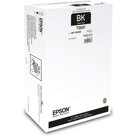 T8691 cartuccia nero per WORKFORCE PRO R 8590 (75.000pg) 1pz