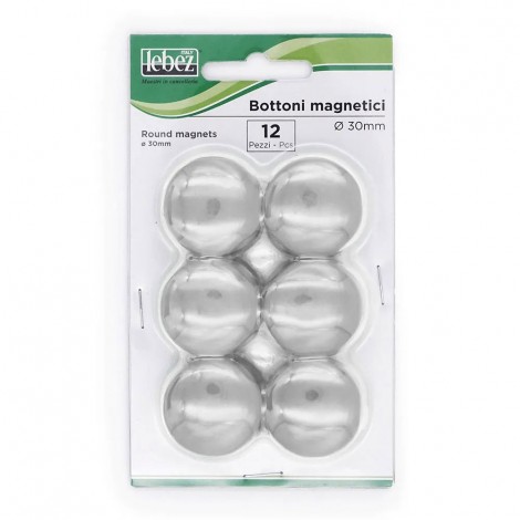 Bottoni magnetici - 12pz