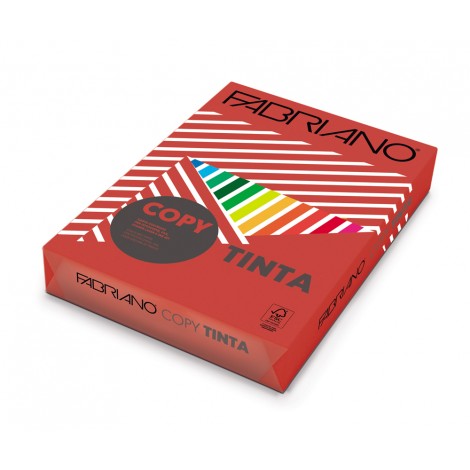 Copytinta - Carta A4, 250 fogli, 160gr colore rosso