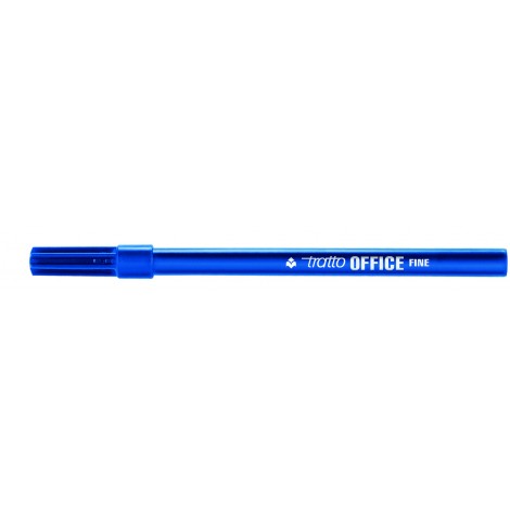 Office Fine - Marcatore permanente con inchiostro a base d`acqua, punta 2,5mm colore blu