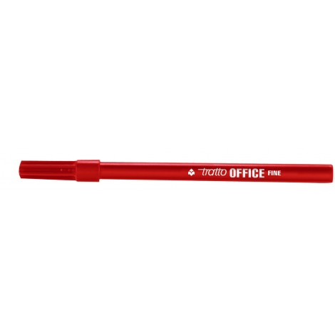 Office Fine – Marcatore permanente con inchiostro a base d`acqua, punta 2,5mm colore rosso