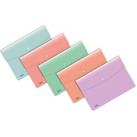 Favorit Buste con bottone Pastel 22x30cm - Busta in PPL con bottone, formato utile 22x30cm, colori pastello - Prezzo singolo, ord. minimo 30pz