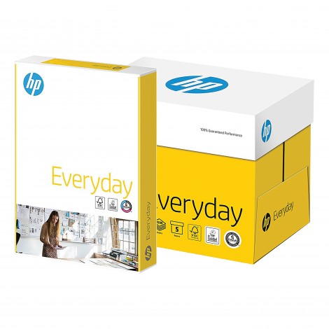 HP Carta per fotocopie Everyday - A3 - Risma 500 fogli, bianco CIE 161, opacità 90, (grammatura non dichiarata) - Prezzo singolo, ord. minimo 5pz