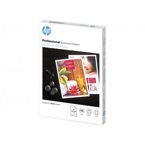 HP Professional Carta opaca A4, 150 fogli, 180gr - 1pz