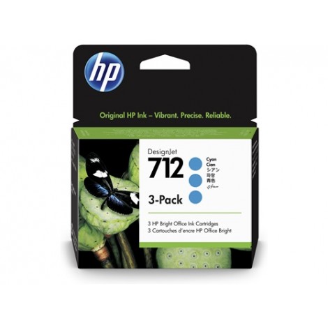 N712 cartuccia 3pz ciano per HP DESIGNJET T 210 (3x29ml) 1Conf.