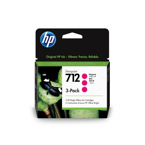 N712 cartuccia 3pz magenta per HP DESIGNJET T 210 (3x29ml) 1pz