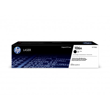 W1106A toner nero per HP LASER 106A (1.000pg) 1pz