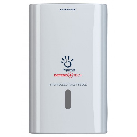 Dispenser Antibatterico Carta Igienica Interfogliata