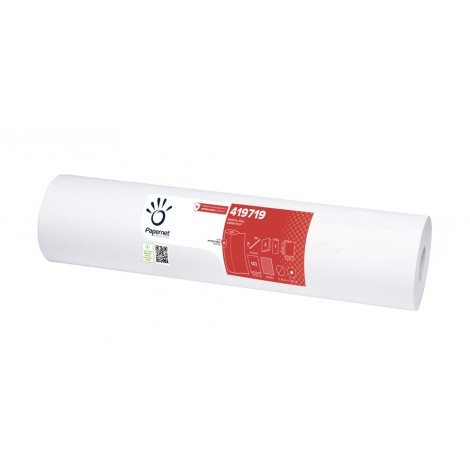 Lenzuolino medico DefendTech, 50m, 143 strappi, 2 veli, micro goffratura