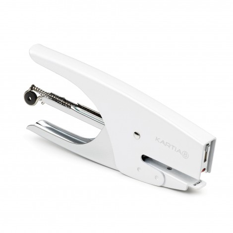 Kartia 8 - Cucitrice a pinza in metallo, punto chiuso, caricamento posteriore, profondita` di cucitura 46mm, utilizza punti 6/4 - 1pz