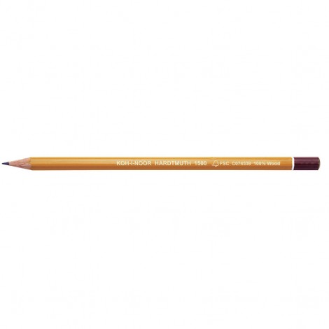 Kohinoor Kin 1500 - Matita in grafite con fusto esagonale gradazione 8B - 12pz
