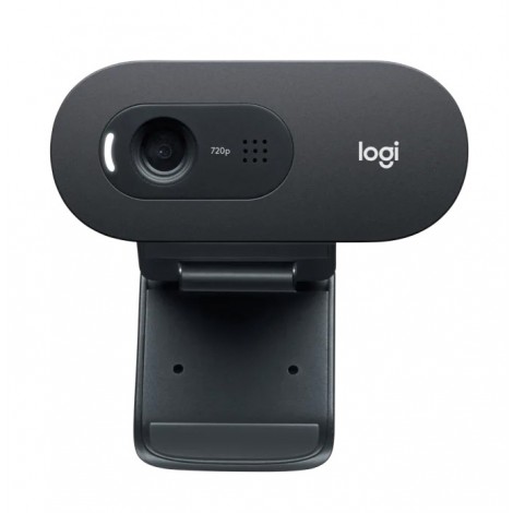 Webcam C505E da 1.2MP e risoluzione 720P, con cavo USB da 2mt, microfono integrato, ampio raggio - 1pz