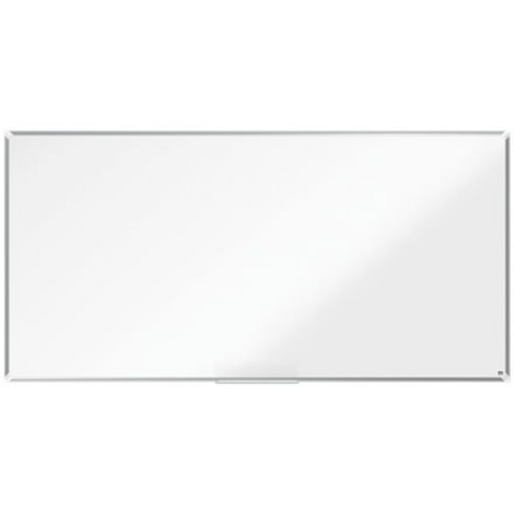 Lavagna magnetica in acciaio laccato, cornice in alluminio. Pennarello cancellabile a secco in dotazione 200x100cm - 1pz