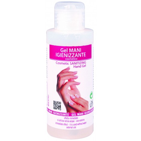 Beauty Office Gel igienizzante mani, incolore, odore caratteristico, con erogatore flip top, effetto immediato, utilizzo senza acqua, non unge e non appiccica 100ml