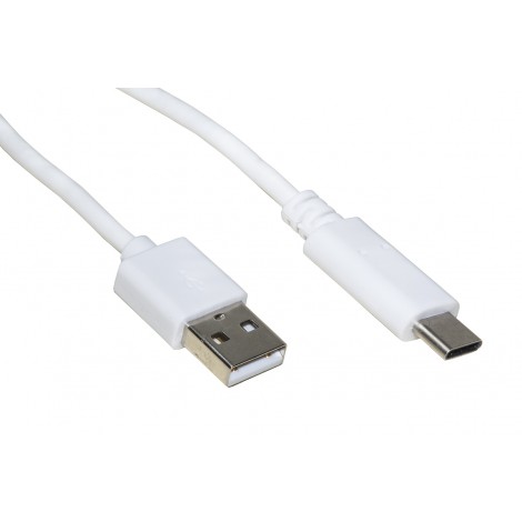 Link Cavi per collegare i dispositivi esterni USB con presa USB tipo C, reversibile, si può inserire in entrambi i modi, lunghezza 1,8m - 1pz