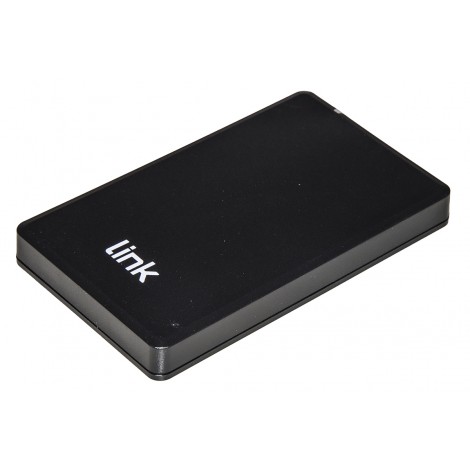 Link Box esterno con interfaccia USB 2.0 per HDD SATA 2.5", alloggiamento in plastica e led per attivita` - 1pz