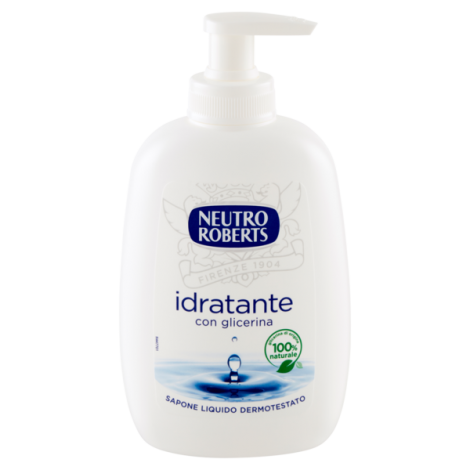 Sapone liquido extra idratante con glicerina naturale, idratazione attiva 200ml