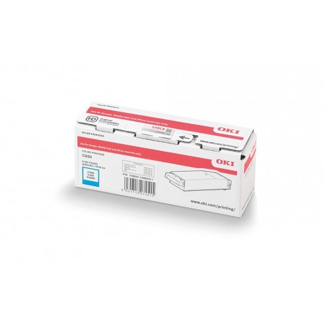 Oki 09006127 toner ciano per C 650 (6.000pg) 1pz