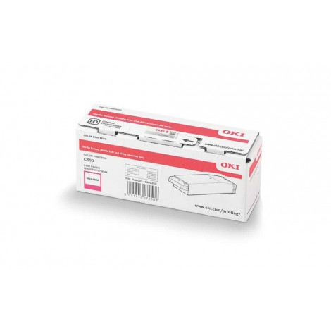Oki 09006128 toner magenta per C 650 (6.000pg) 1pz