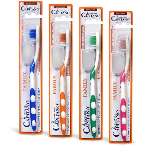 Spazzolino a setole forti, colori assortiti - 1PZ