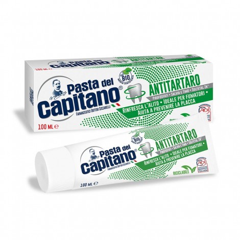 Dentifricio Pasta del Capitano, Anti-Tartaro, 100ml - 1pz