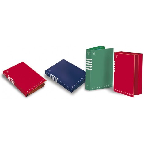 Portaprogetti chiusura con elastico dorso 7cm colori assortiti. Prezzo singolo, ord. minimo 3pz