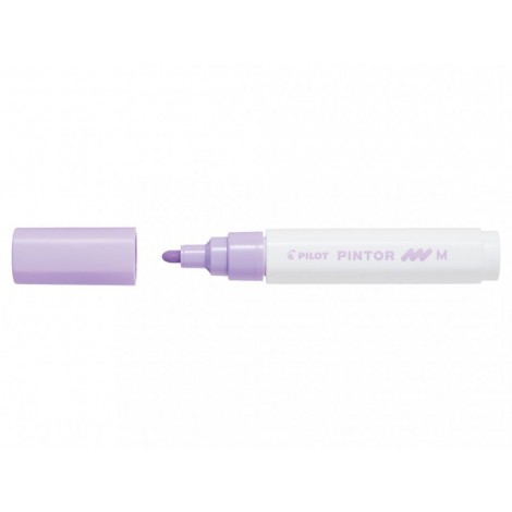 Pilot Pintor Pastel - Marcatore permanente con inchiostro pigmentato opaco a base d`acqua, punta 4,5mm tratto 1,5-2,2mm colore viola - Prezzo singolo, ord. minimo 6pz