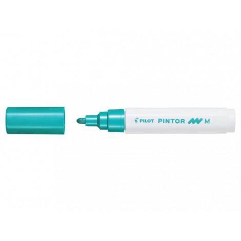 Pilot Pintor Metal – Marcatore permanente con inchiostro pigmentato opaco a base d`acqua, punta 4,5mm tratto 1,5-2,2mm colore verde – Prezzo singolo, ord. minimo 6pz