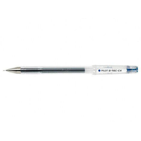 G-TEC - Penna roller ricaricabile con grip ergonomico, punta 0,4mm colore blu - Prezzo singolo, ord. minimo 10pz