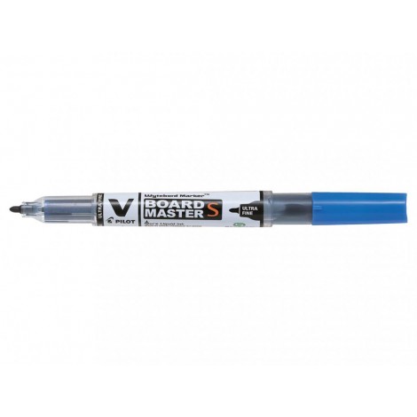 V Board Master S Begreen - Marcatore per lavagne ecologico e ricaricabile, livello d`inchiostro visibile, punta 3.5mm in fibra di acrilico colore blu - Prezzo singolo, ord. minimo 10pz