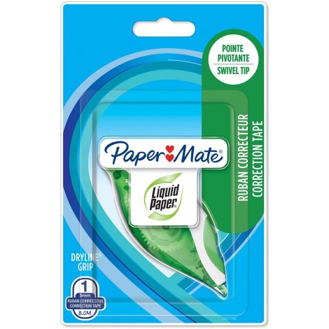 Correttore Papermate DRYLINE GRIP a nastro 5mm x 8,5m
