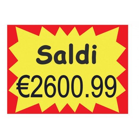 Etichette fluo - 6.000 etichette rettangolari, permanenti 26x19mm, 600 etichette per rotolo, 10 rotoli - 1 Conf.