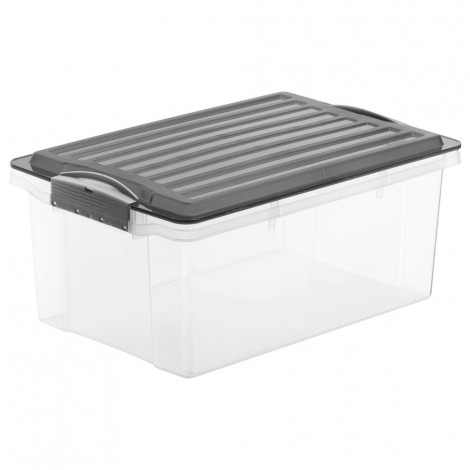 Stackbox - Contenitore multiuso con coperchio 39,5x27,5x18cm