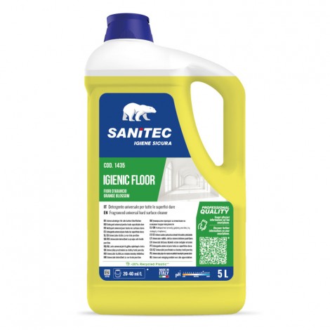 Detergente Igienic Floor per pavimenti fiori d'arancio tanica da 5 lt