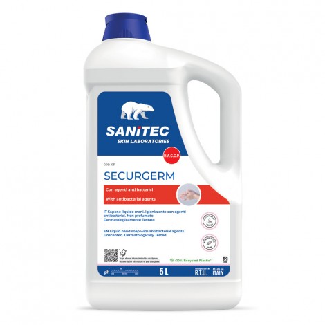 Sapone Sanitec Securgem liquido 5lt cod. 1031