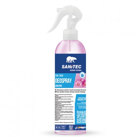 Deodorante Sanitec spray per ambienti emozioni 300ml cod. 3050