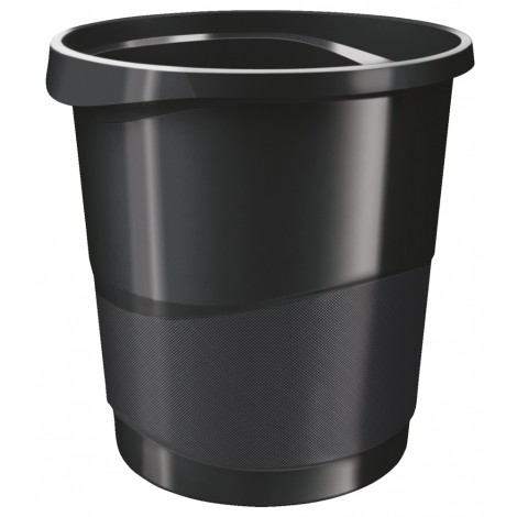 Europost - Cestino gettacarte 14lt colore nero - 1pz