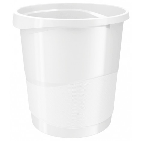 Europost - Cestino gettacarte colore bianco 14lt - 1pz