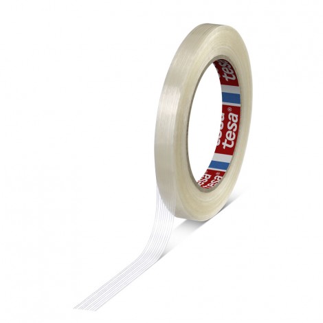 Ultra Power Universal - Nastro adesivo telato rinforzato 25mm x 50m colore trasparente - 1pz