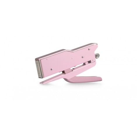Zenith 548/E PASTEL- Cucitrice a pinza in metallo, punto chiuso, caricamento posteriore, profondita` di cucitura 47mm, utilizza punti 6/4 e 6/6 colore rosa  - 1pz